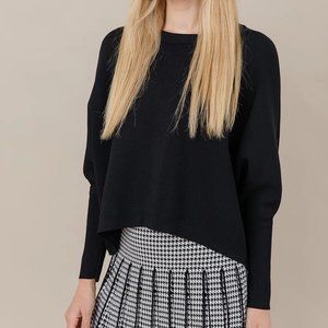 Apparalel Black Dolman Sleeve Sweater